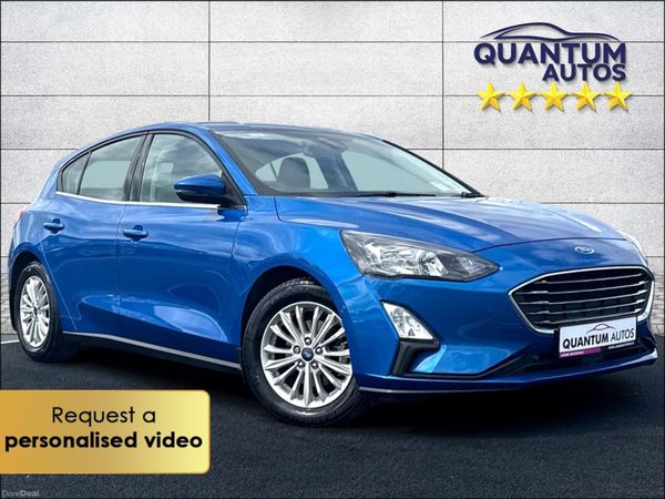 Ford Focus Hatchback, Petrol, 2020, Blue