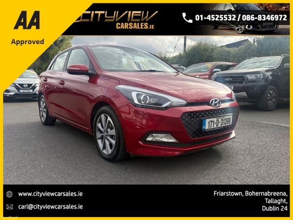Hyundai i20 Hatchback, Petrol, 2017, Red