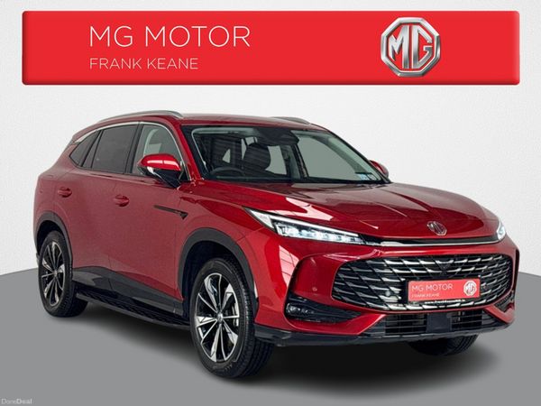 MG HS Hatchback, Petrol Plug-in Hybrid, 2025, Red