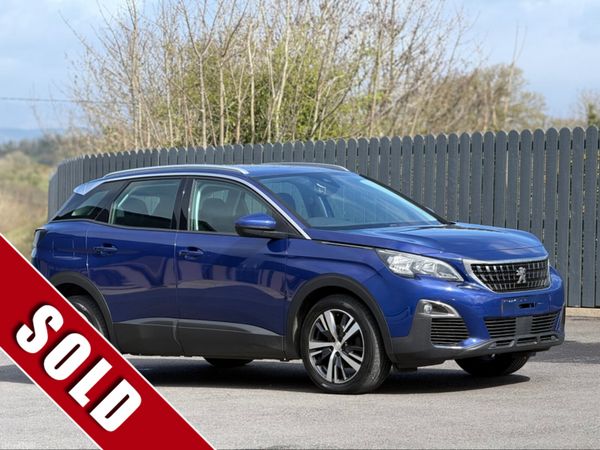 Peugeot 3008 SUV, Diesel, 2019, Blue