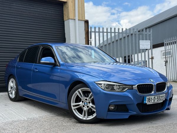 BMW 3-Series Saloon, Petrol Plug-in Hybrid, 2016, Blue