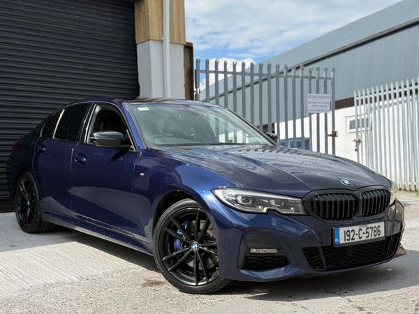 BMW 3-Series Saloon, Petrol Hybrid, 2019, Blue