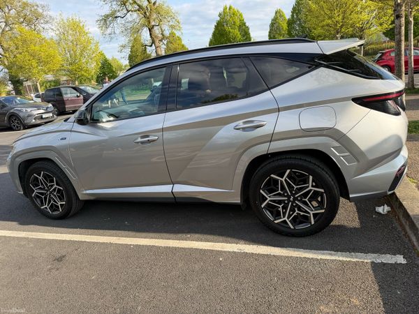 Hyundai Tucson SUV, Petrol Hybrid, 2021, Silver