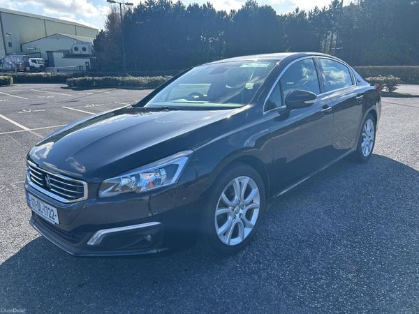 Peugeot 508 Saloon, Diesel, 2017, Black