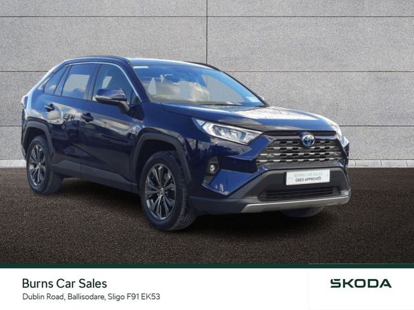 Toyota RAV4 SUV, Petrol Hybrid, 2024, Blue