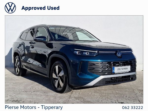 Volkswagen Tayron SUV, Petrol Hybrid, 2025, Blue