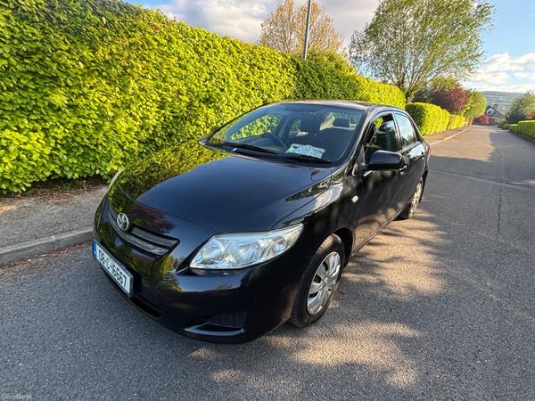 Toyota Corolla Saloon, Petrol, 2008, Black