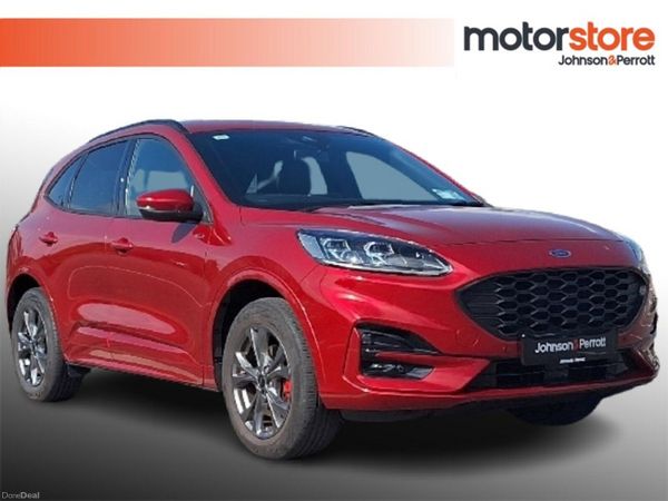 Ford Kuga SUV, Petrol Plug-in Hybrid, 2024, Red