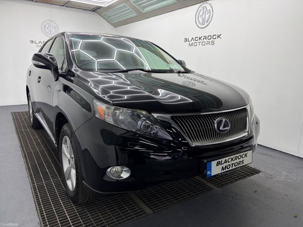 Lexus RX SUV, Petrol Hybrid, 2012, Black
