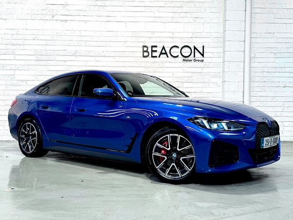 BMW i4 Saloon, Electric, 2025, Blue