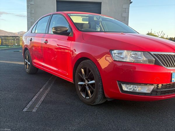 Skoda Rapid Saloon, Diesel, 2016, Red