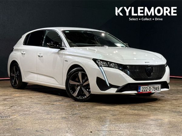 Peugeot 308 Hatchback, Petrol Plug-in Hybrid, 2022, White