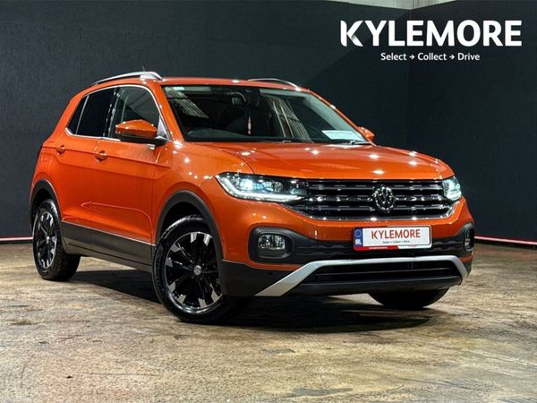 Volkswagen T-Cross SUV, Petrol, 2020, Orange