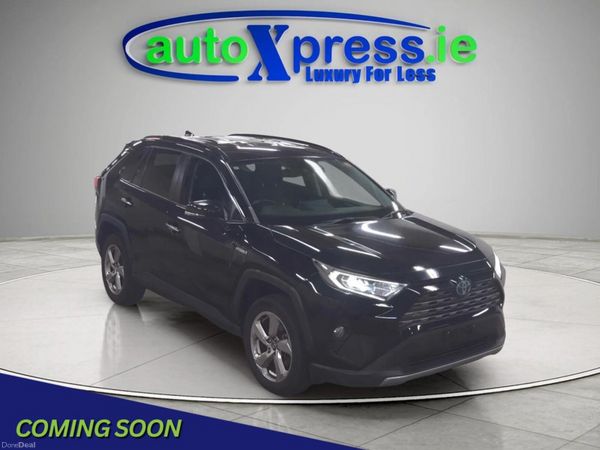 Toyota RAV4 SUV, Petrol Hybrid, 2019, Black