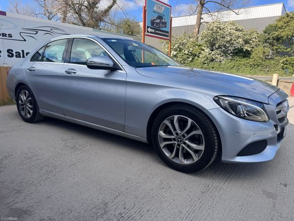 Mercedes-Benz C-Class Saloon, Diesel, 2019, Silver