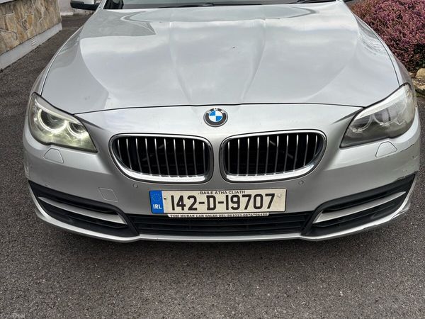 BMW 5-Series Estate, Diesel, 2014, Silver