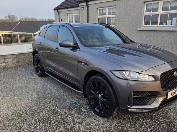 Jaguar F-Pace SUV, Diesel, 2018, Grey