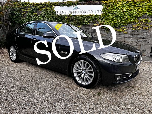 BMW 5-Series Saloon, Diesel, 2015, Grey
