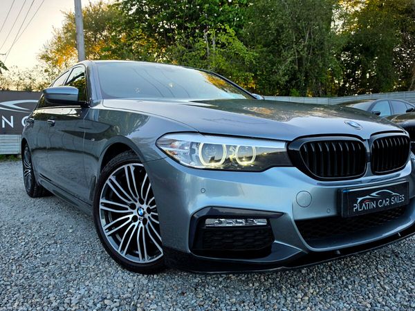 BMW 5-Series Saloon, Diesel, 2018, Blue