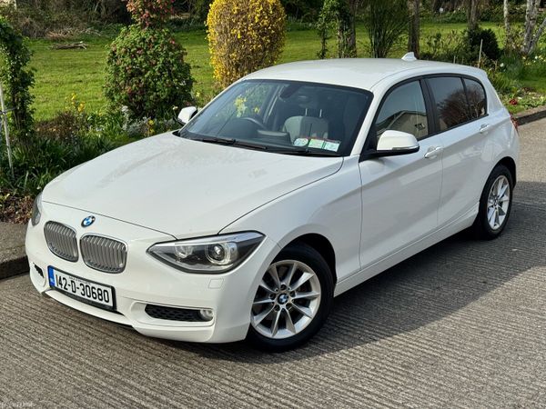 BMW 1-Series Hatchback, Petrol, 2014, White