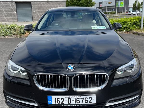 BMW 5-Series Saloon, Diesel, 2016, Black