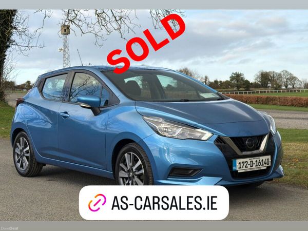 Nissan Micra Hatchback, Petrol, 2017, Blue