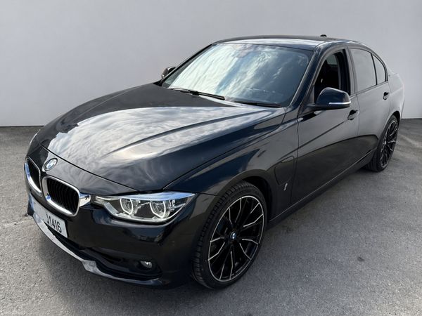BMW 3-Series Saloon, Petrol Plug-in Hybrid, 2018, Black