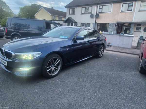 BMW 5-Series Saloon, Diesel, 2019, Blue
