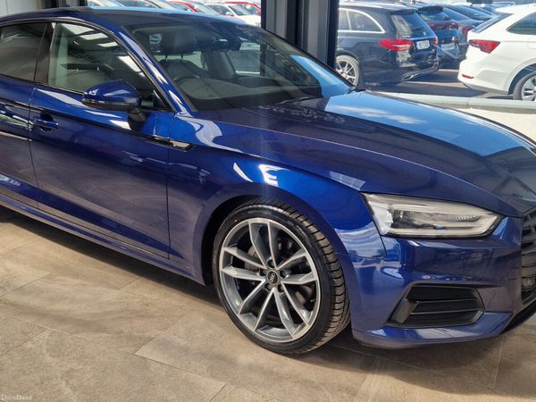 Audi A5 Hatchback, Diesel, 2017, Blue