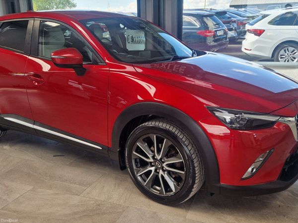 Mazda CX-3 SUV, Diesel, 2016, Red