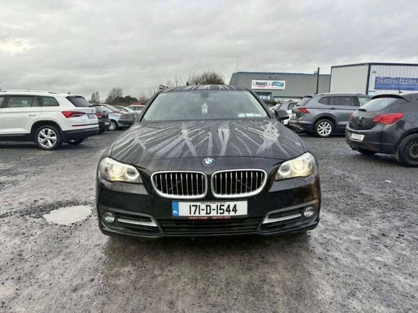 BMW 5-Series Saloon, Diesel, 2017, Black
