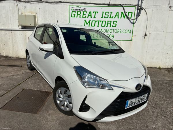 Toyota Vitz Hatchback, Petrol, 2019, White
