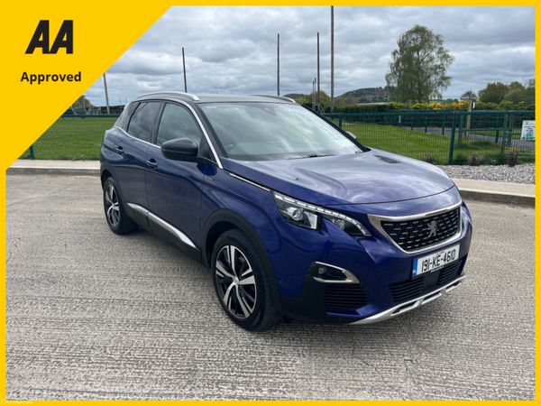 Peugeot 3008 MPV, Diesel, 2019, Blue