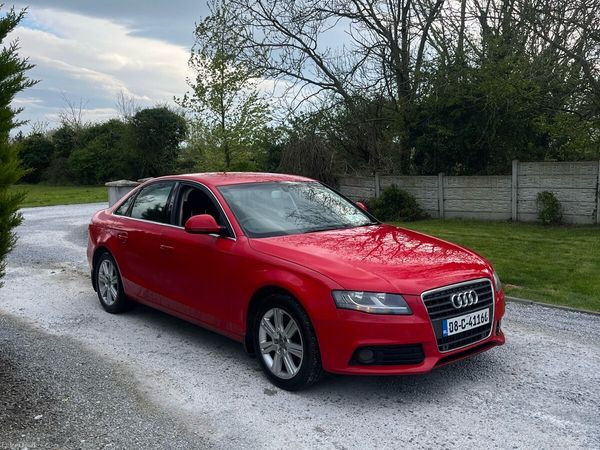 Audi A4 Saloon, Diesel, 2008, Red