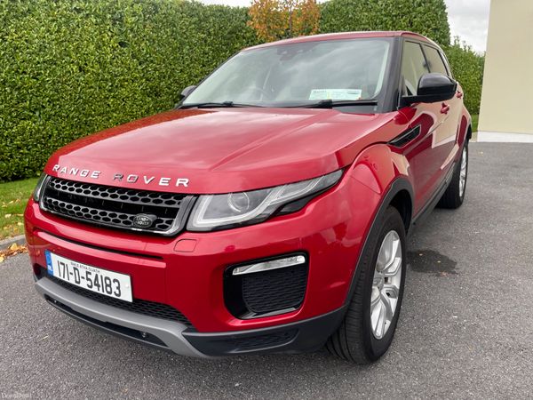 Land Rover Range Rover Evoque SUV, Diesel, 2017, Red
