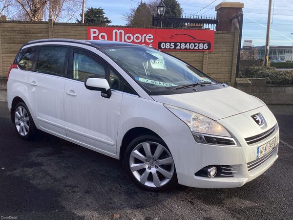 Peugeot 5008 MPV, Diesel, 2014, White