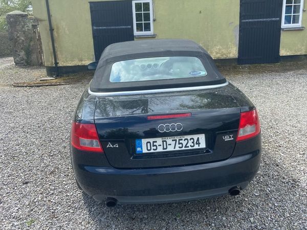 Audi A4 Convertible, Petrol, 2005, Black