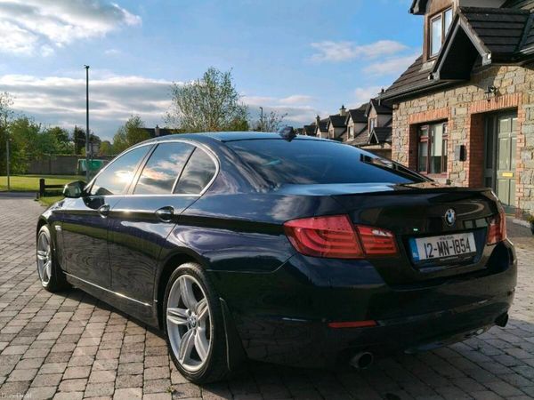 BMW 5-Series Saloon, Diesel, 2012, Blue