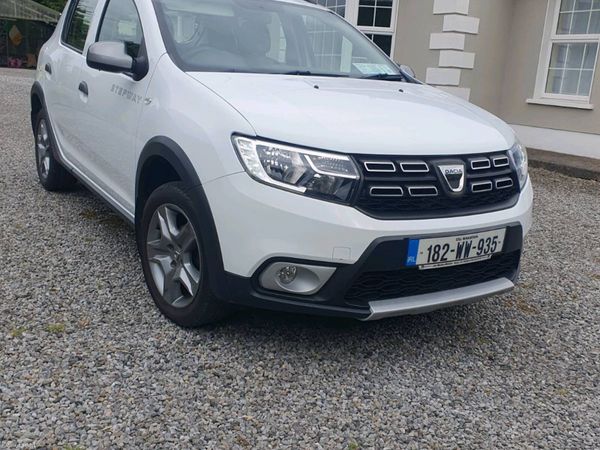 Dacia Sandero Stepway Hatchback, Petrol, 2018, White