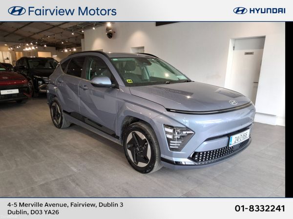 Hyundai KONA SUV, Electric, 2024, Blue