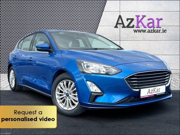 Ford Focus Hatchback, Petrol, 2020, Blue