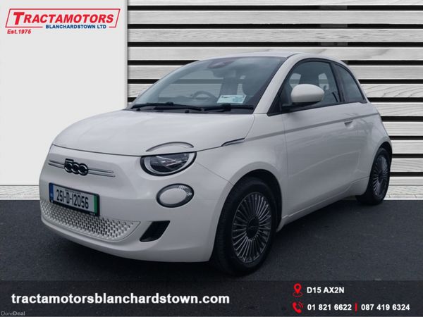Fiat 500e Hatchback, Electric, 2025, Grey