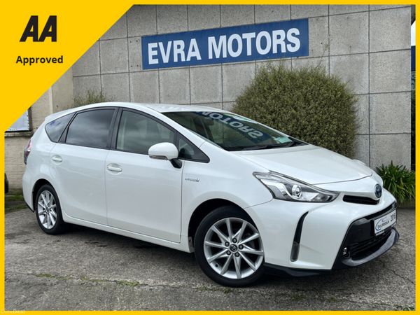 Toyota Prius MPV, Petrol Hybrid, 2016, White