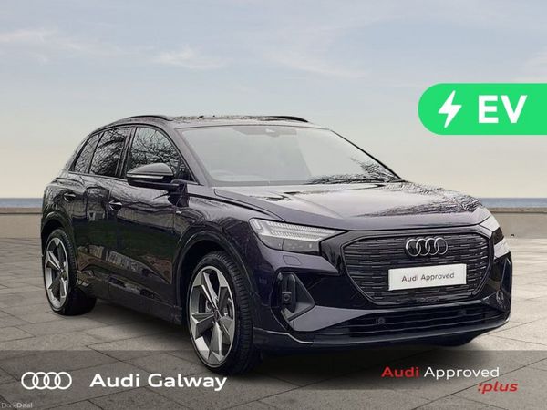 Audi Q4 e-tron SUV, Electric, 2025, Purple