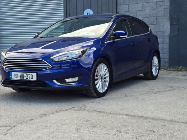 Ford Focus Hatchback, Diesel, 2015, Blue
