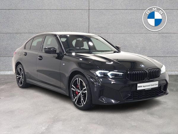 BMW 3-Series Saloon, Petrol Plug-in Hybrid, 2025, Black