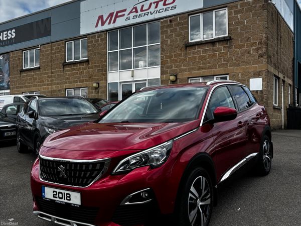 Peugeot 3008 SUV, Diesel, 2018, Red