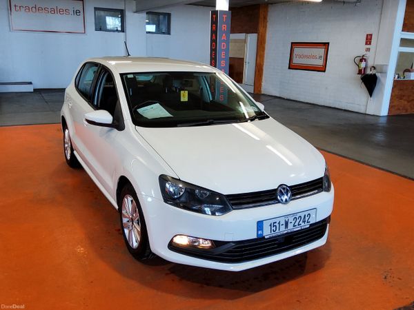 Volkswagen Polo Hatchback, Petrol, 2015, White