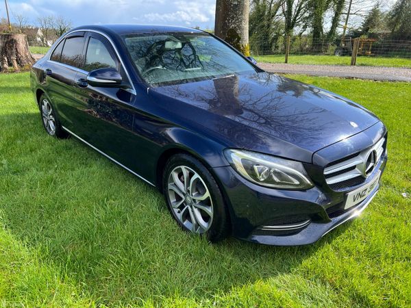 Mercedes-Benz C-Class Saloon, Diesel, 2015, Blue