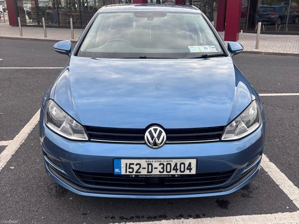 Volkswagen Golf Hatchback, Diesel, 2015, Blue